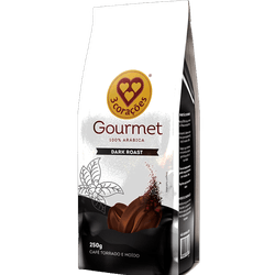 CAFE 3 CORACOES GOURMET 250G DARK ROAST
